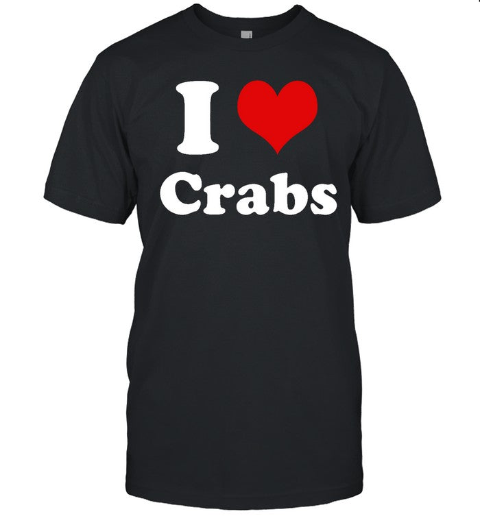 I Heart Crabs Shirt