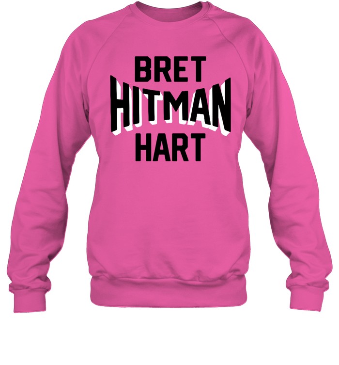 Bret Hitman Hart Pink Tee