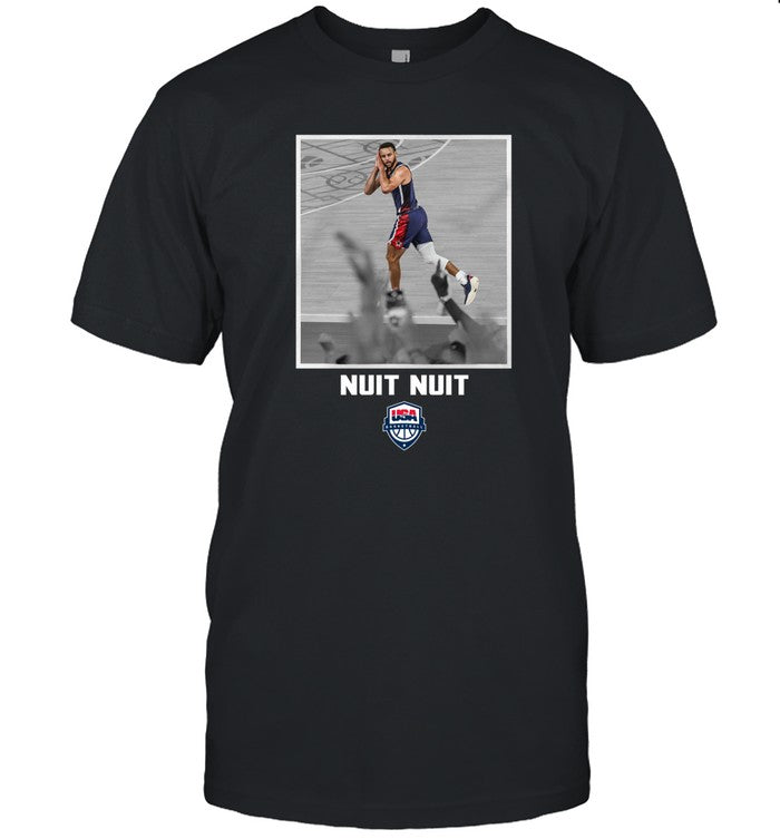 Steph Curry Usa Basketball Night Night Shirts