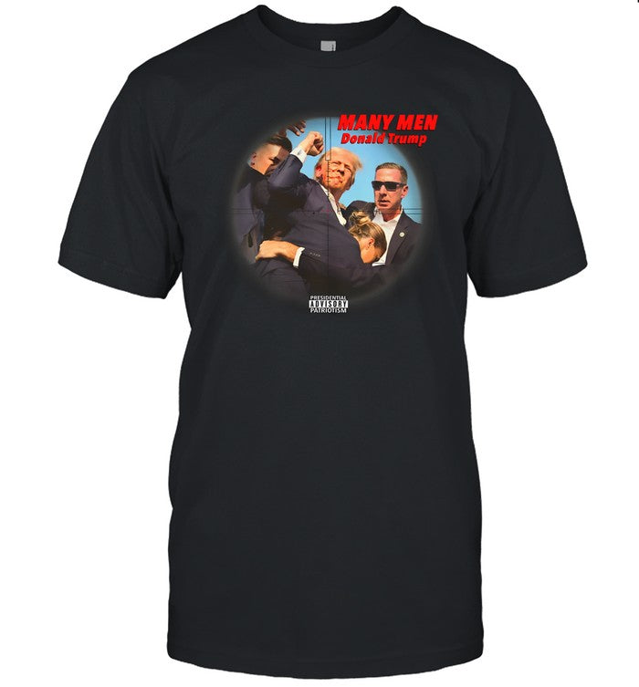 Funnyahhtees Many Men Donald Trump Shirt