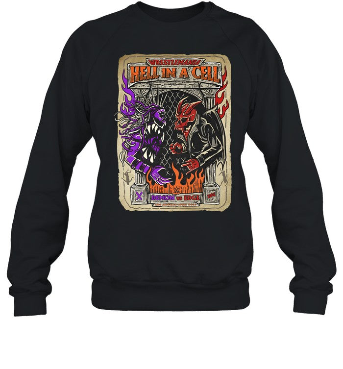 Wrestlemania Hell In A Cell Hoodie