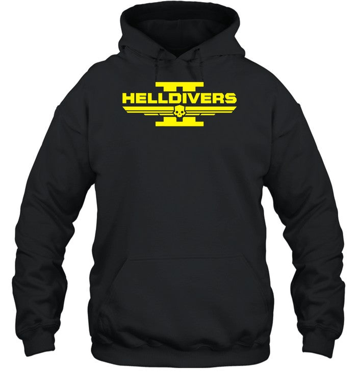 Pilestedt Helldivers Ii Logo Hoodie