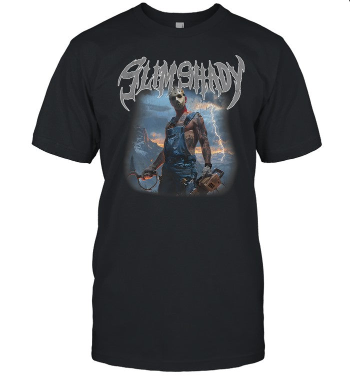 Eminem Chainsaw Slim Shady Tee Shirt