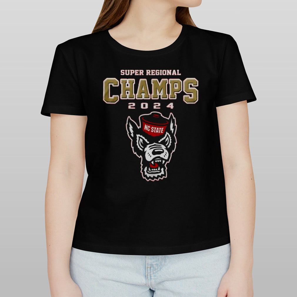 2024 NCAA Men’s College World Series NC State Wolfpack Super Regional Champions Shirt