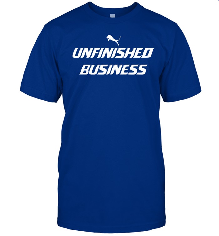 Made In Detroit Unfinished Business Lions Tee