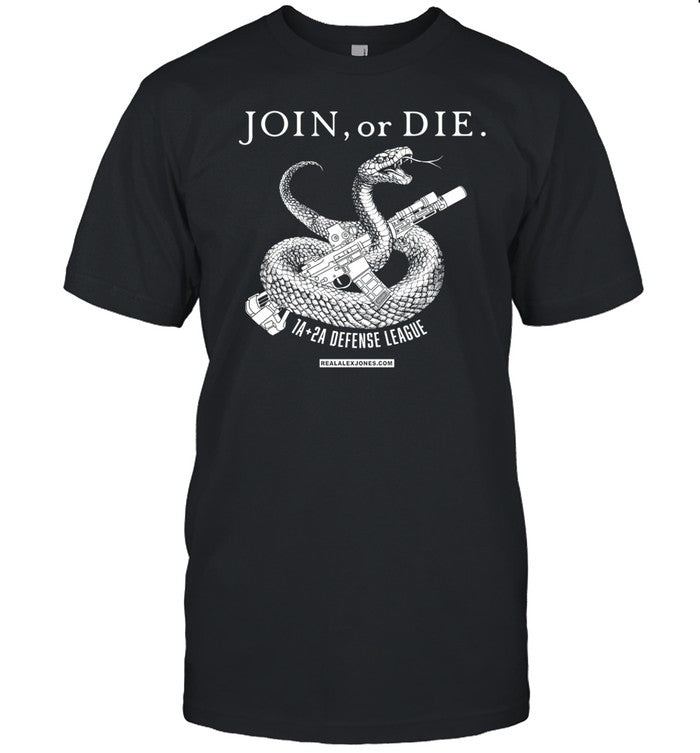 Join Or Die 1A 2A Defense League Shirt