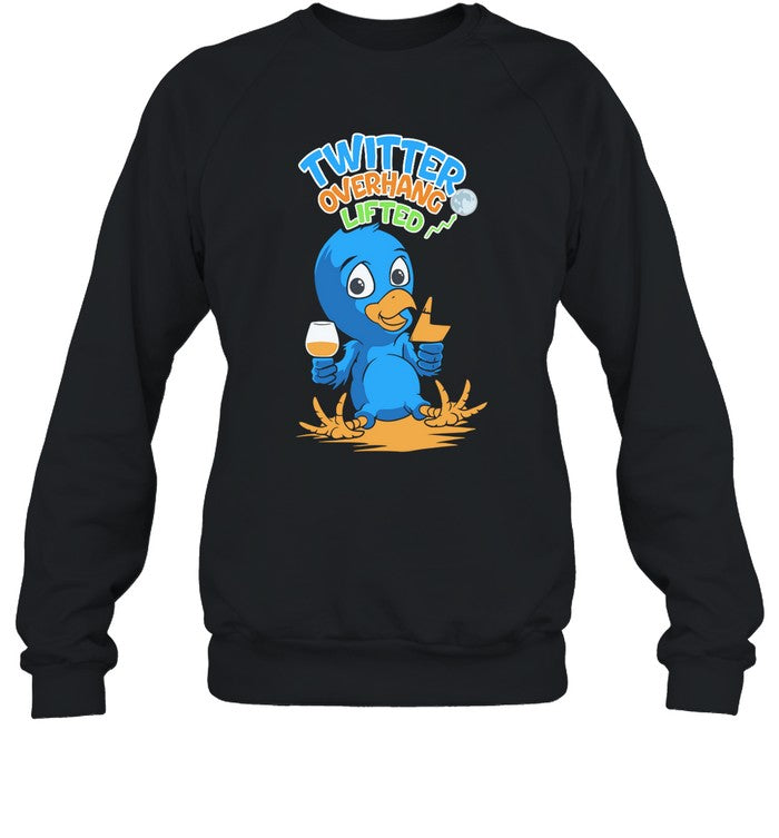 Twitter Overhang Lifted Hoodie