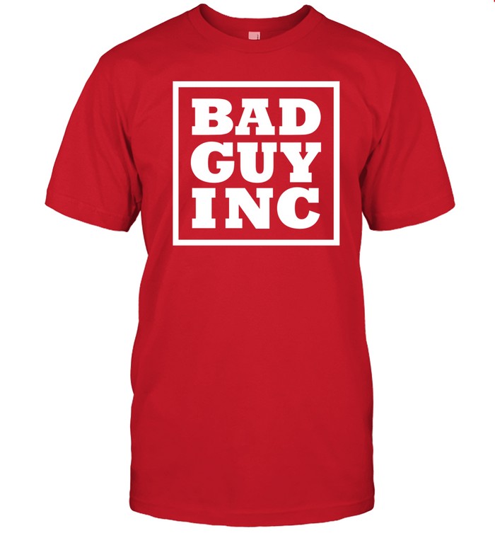 Chael Sonnen Wearing Bad Guy Inc