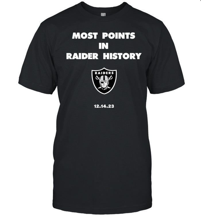 Most Points In Raider History 12.14.23 Tee