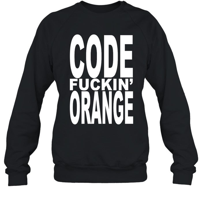 Code Fuckin Orange Thinners Of The Fuckin Herd Hoodie