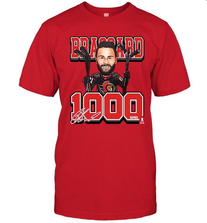 Derick Brassard 1000 Games Shirt