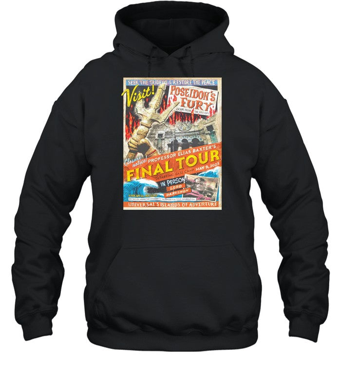 Seek The Trident And Restore The Peace Poseidon’S Fury Farewell Hoodie Sweatshirt