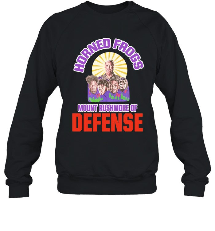 Horned Frogs Mount Rushmore Defense Hoodie