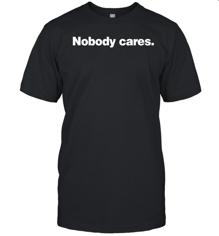 Derrick White Wearing Nobody Cares Tee