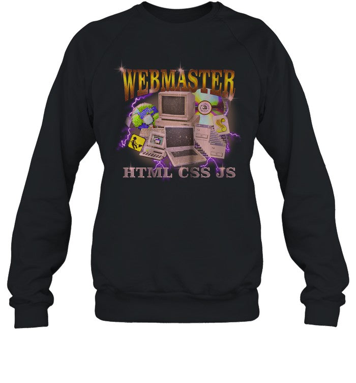 Webmaster Html Css Js Hoodie