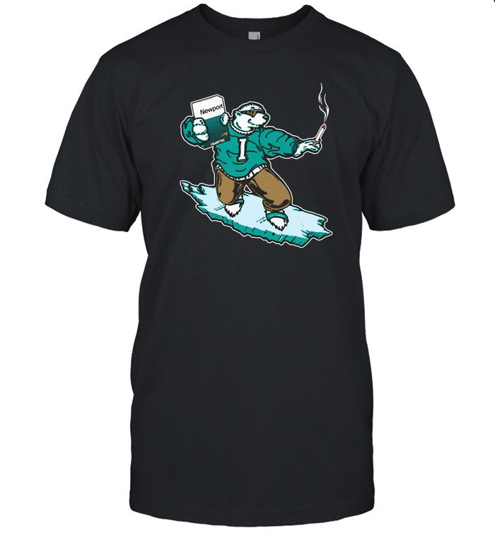 Thegoodshirts Icee Bear Smoking Shirt