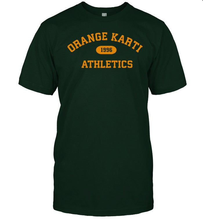 Prettybartier Orange Karti Athletics 1996 Tee
