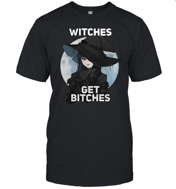 Witches Get Bitches No Glasses Tee
