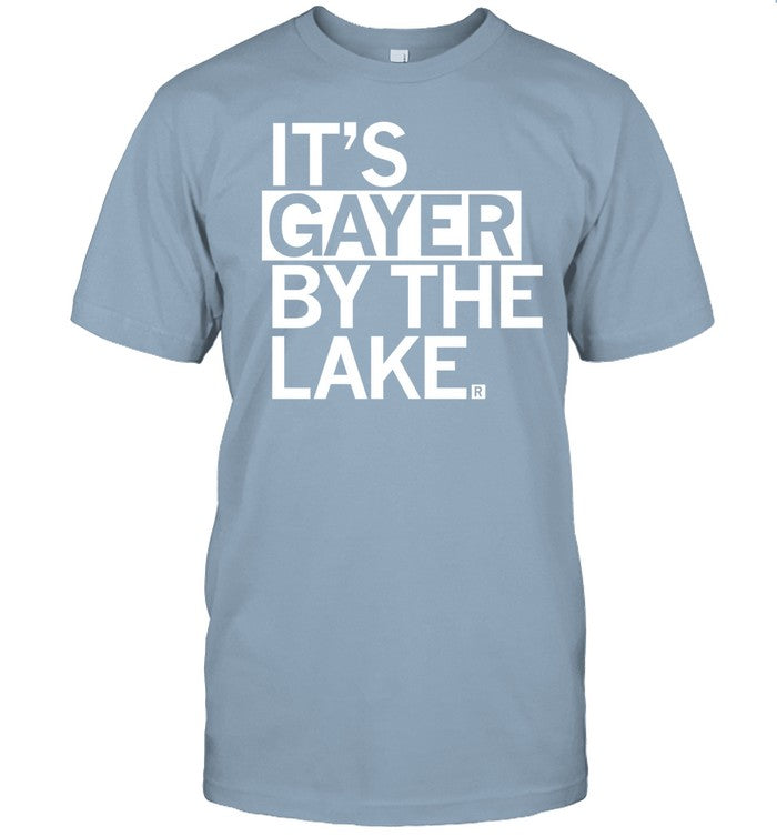 Raygun It’S Gayer By The Lake Tee