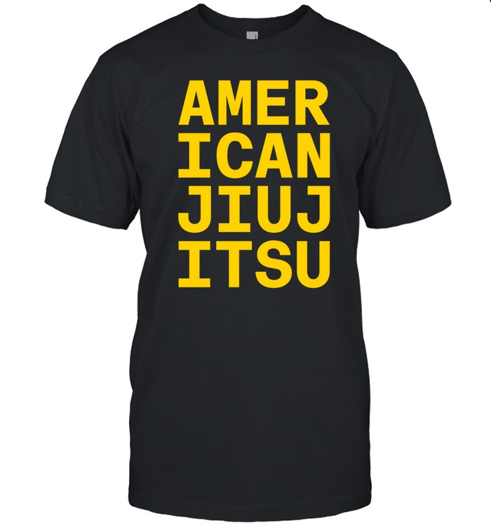 Jake Shields Wearing Amer Ican Jiuj Itsu Shirt