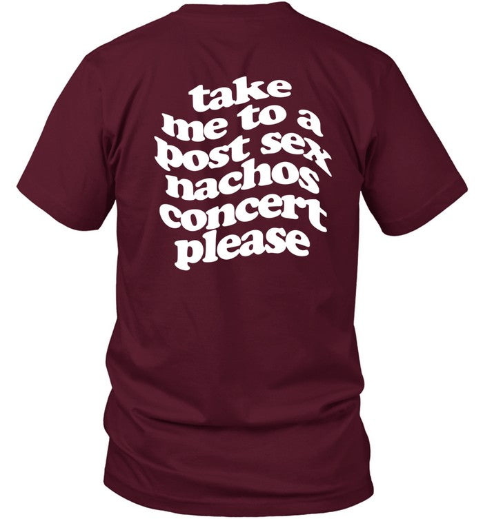 A Small Indie Band Stole All Of My Money Take Me To A Post Sec Nachos Concert Please Shirt
