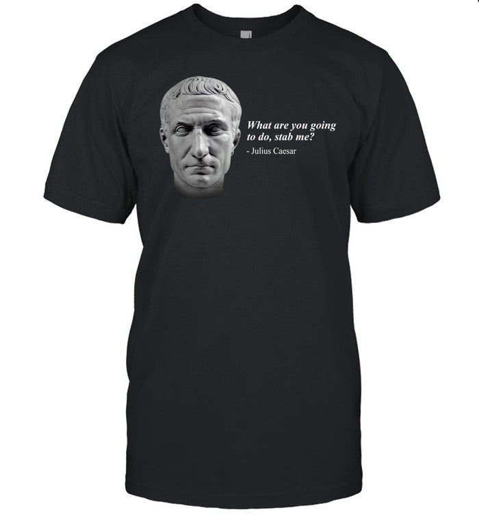 Shitheadsteve What Are You Going To Do Stab Me Julius Caesar Tee