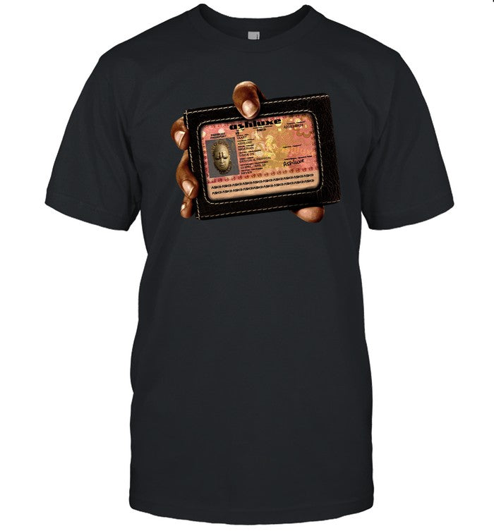 Ashluxesociety By Yinkaash Ashluxe Passport Passeport T Shirt