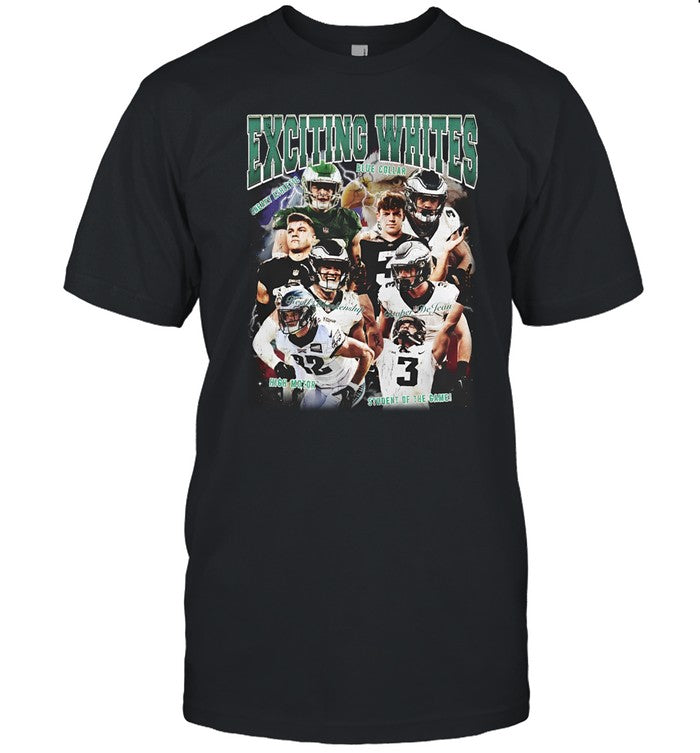Limited Cooper Dejean And Reed Blankenship Wearing Exciting Whites Shirt