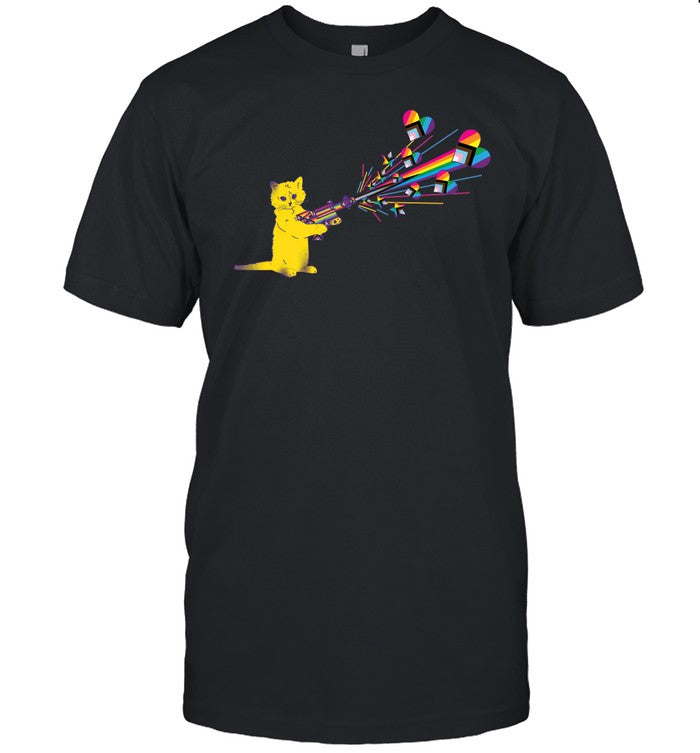 Cat Pew Pew Pride Tee