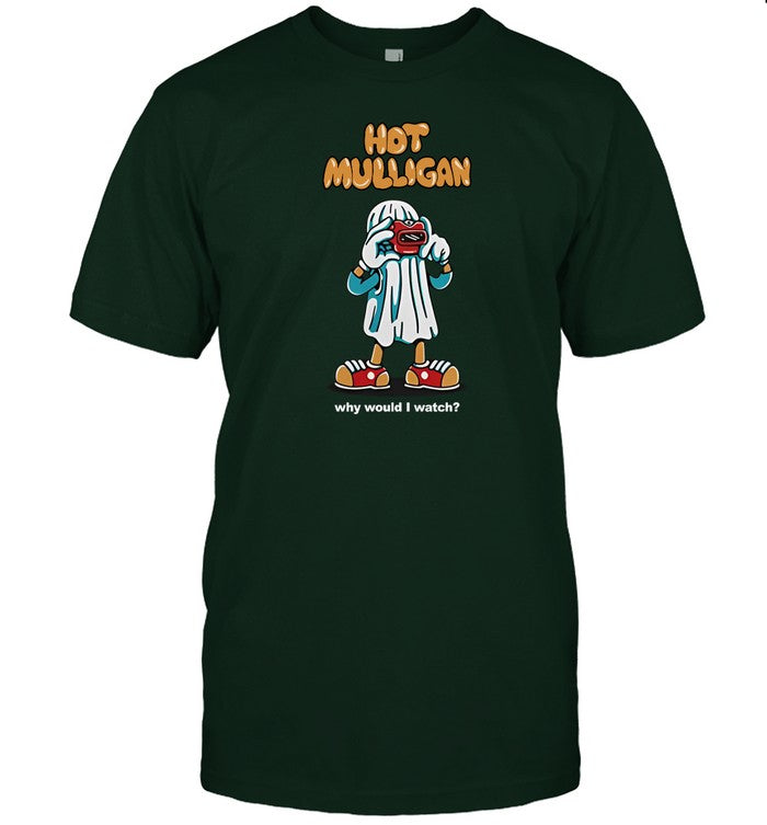 Wax Bodega Hot Mulligan Ghost Why Would I Watch Shirt
