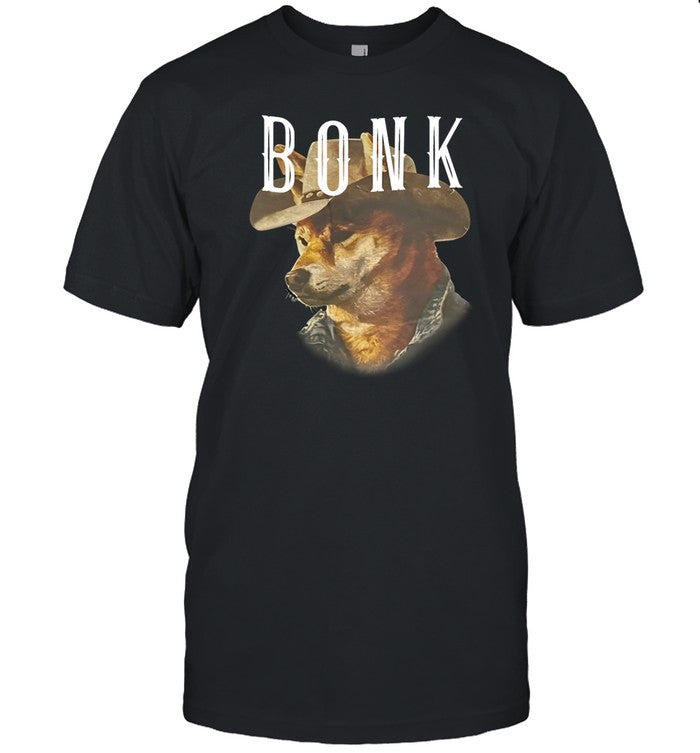 Bonk Cowboy Dog Tee