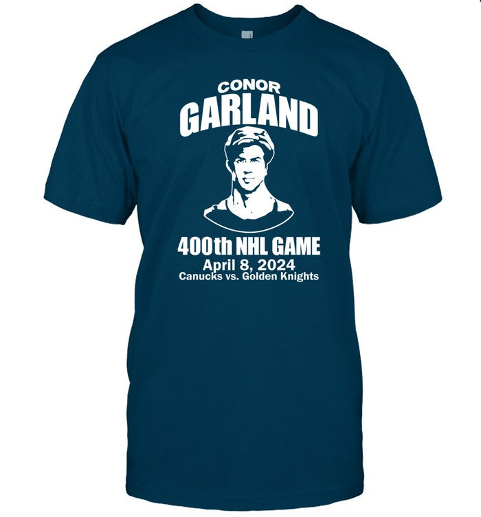 Conor Garland 400Th Game April 8, 2024 Tee