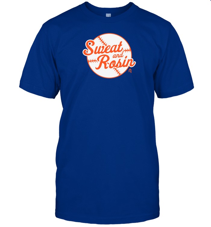 Athlete Logos Sweat And Rosin Baseball Shirt