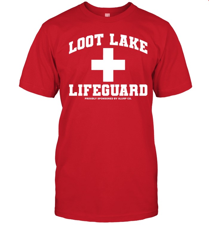 Failure International Loot Lake Lifeguard Proudly Sponsored By Slurp Co Shirt