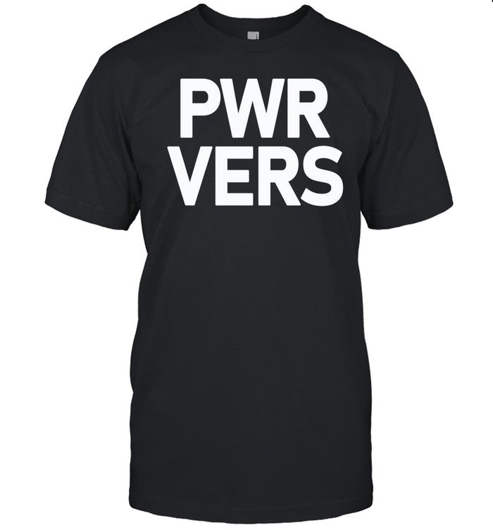 Mac Kahey Wearing Pwr Vers Shirt