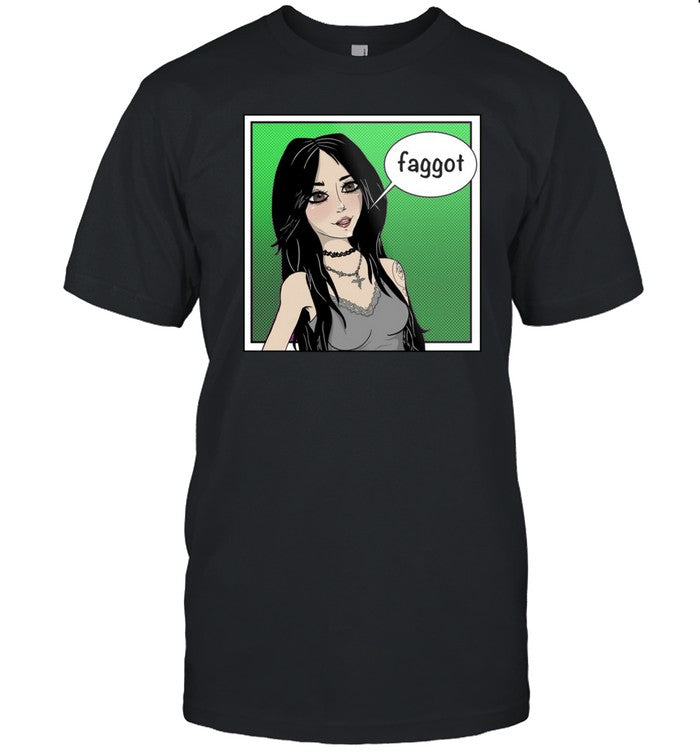 Resetthegames Melonie Mac Saying Faggot Shirt