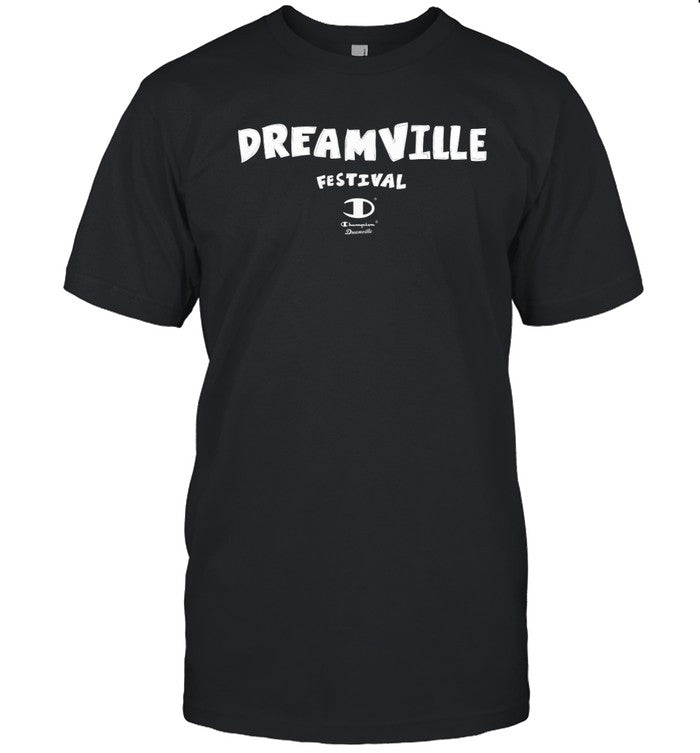 Dreamville Festival 2024 Cloud Guy Black Po Shirt