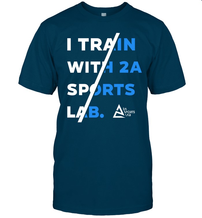 Jovicevic Nikola Wearing I Train With 2A Sports Lab Shirt