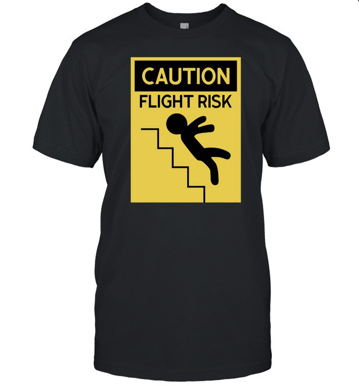 Linustechtips Caution Flight Risk Tee