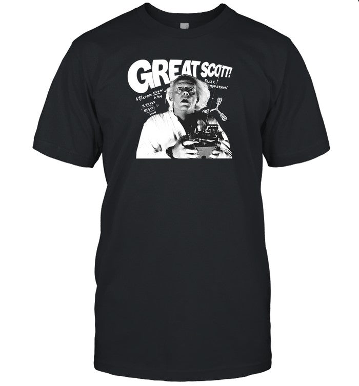 Bttf Christopher Lloyd Great Scott T-Shirts