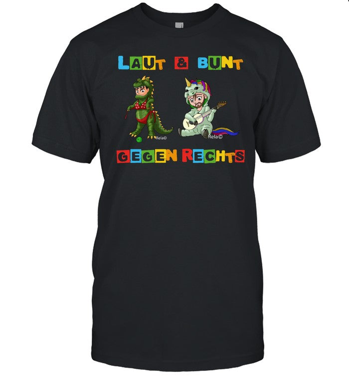 Laut & Bunt Gegen Rechts Shirt