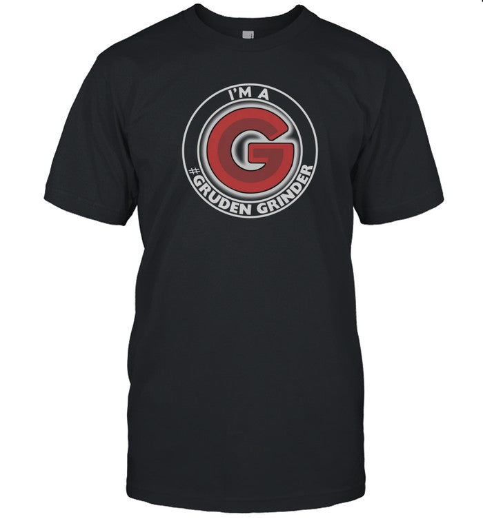 Jon Gruden Wearing I'm A Gruden Grinders Shirt