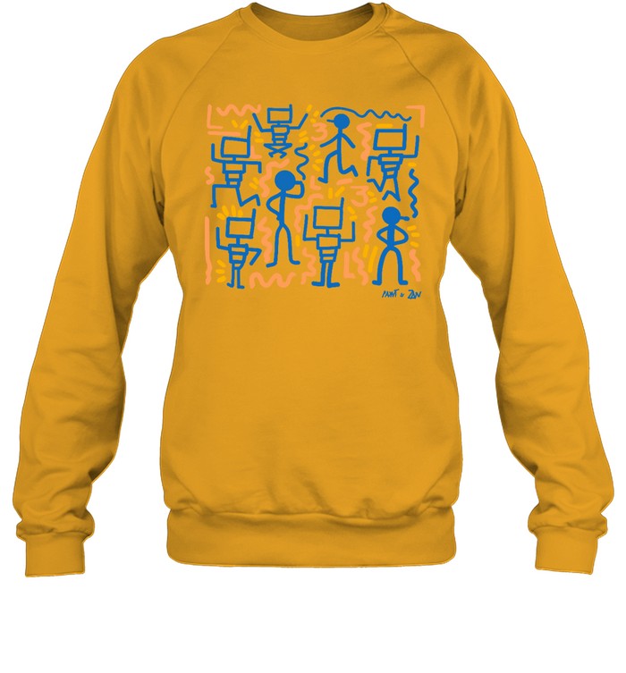 Paynt By Zayn Block Print Hoodie Sweatshirt