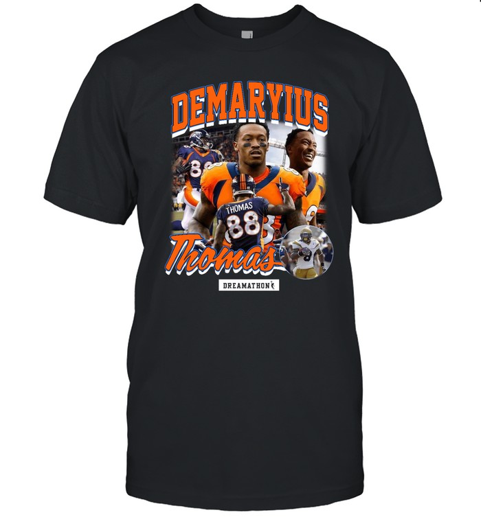 Von Miller Wearing Demaryius Thomas Dreamathon Shirt