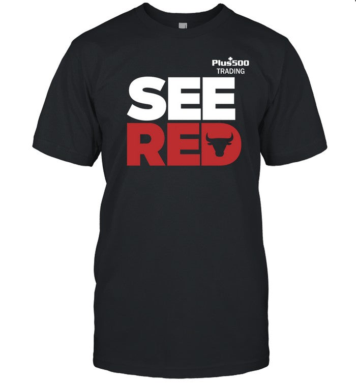 See Red Plus500 Trading Shirt