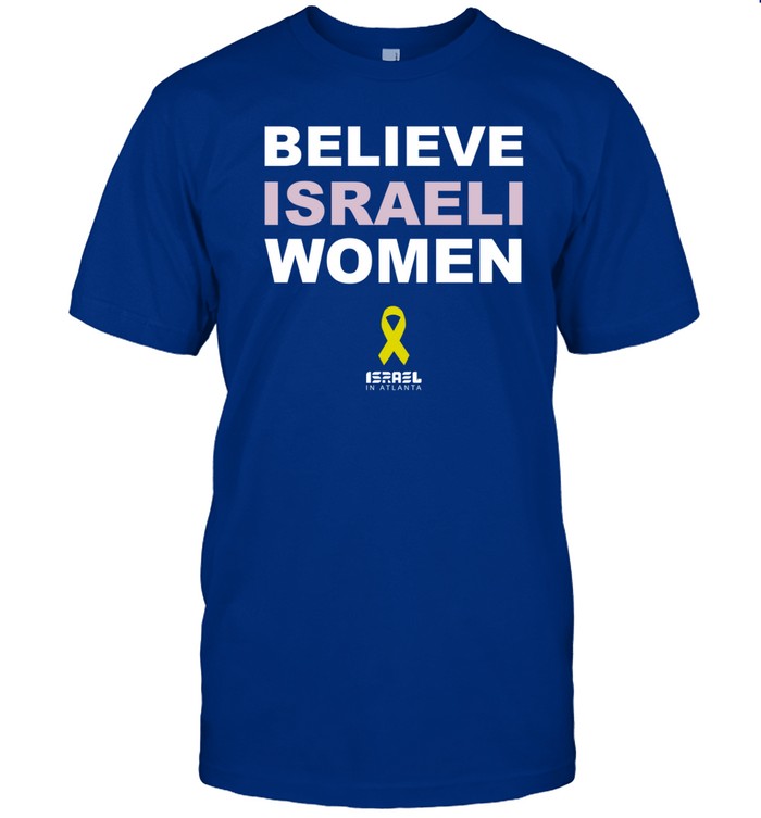 Nathaniel Buzolic Wearing Believe Israeli Women Shirt