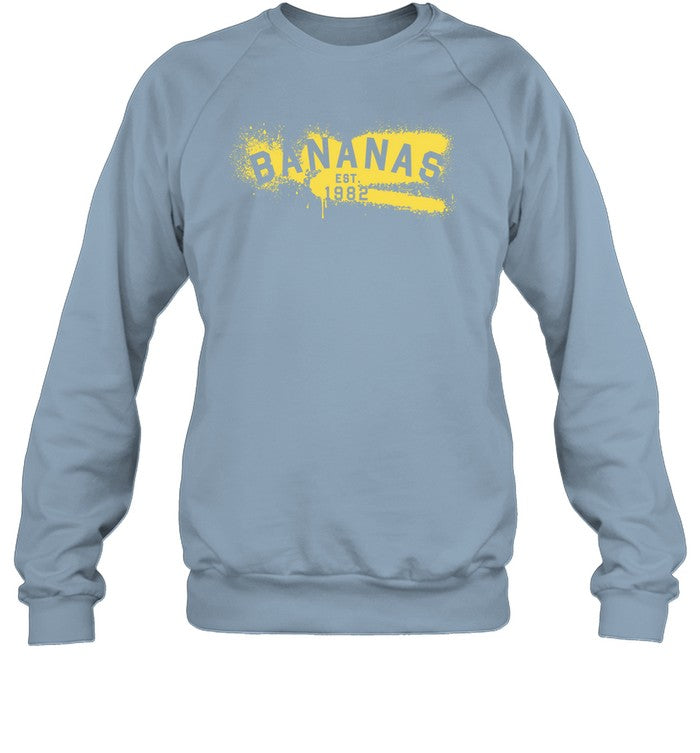 Bananas Est 1982 Graffiti Shirt, Hoodie, Sweater, Long Sleeve And Tank Top