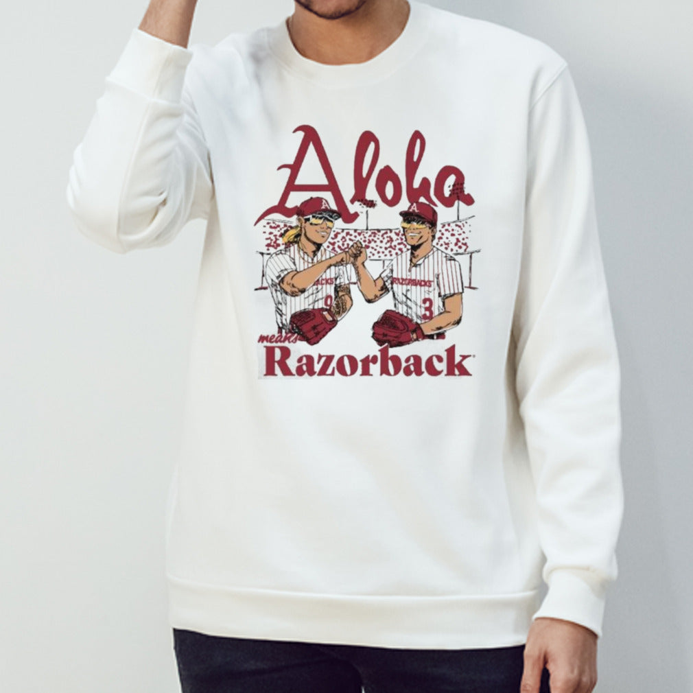 ALOY Arkansas Razorbacks Baseball Shirt