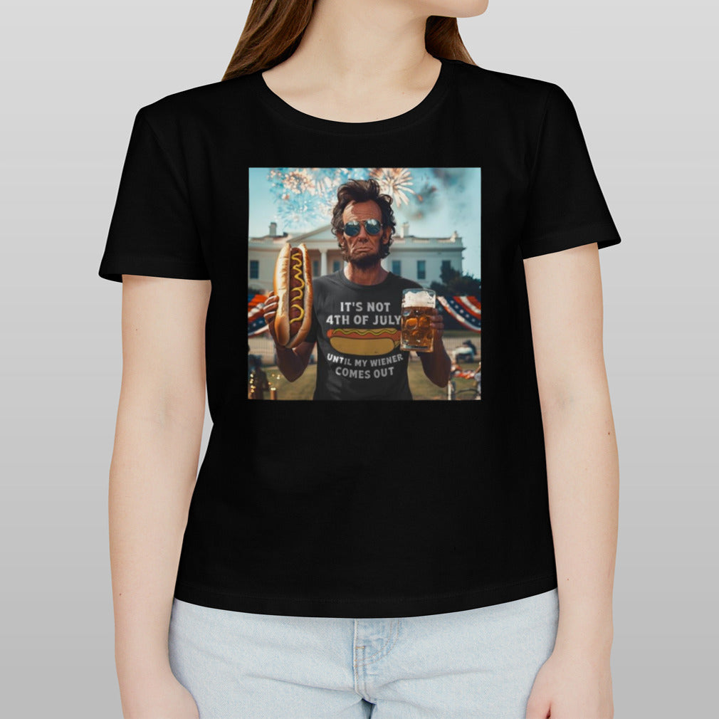 Abraham Lincoln Hotdog It’s Not 4th Of July 2024 shirt