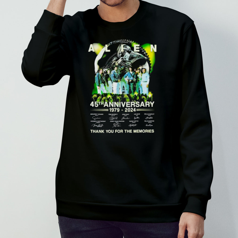 Ailen 45th Anniversary 1979-2024 Thank You For The Memories Shirts